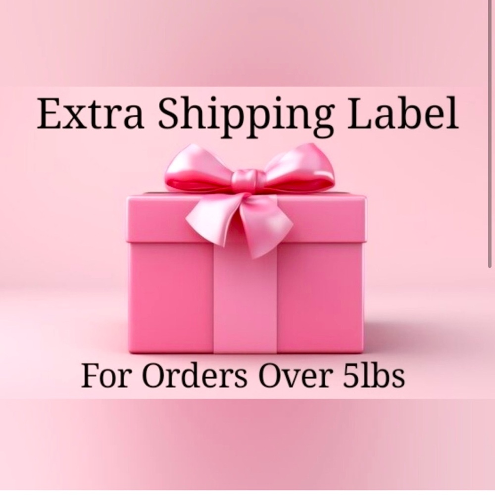 This listing is for purchases that weigh more than 5 lbs. 🩷